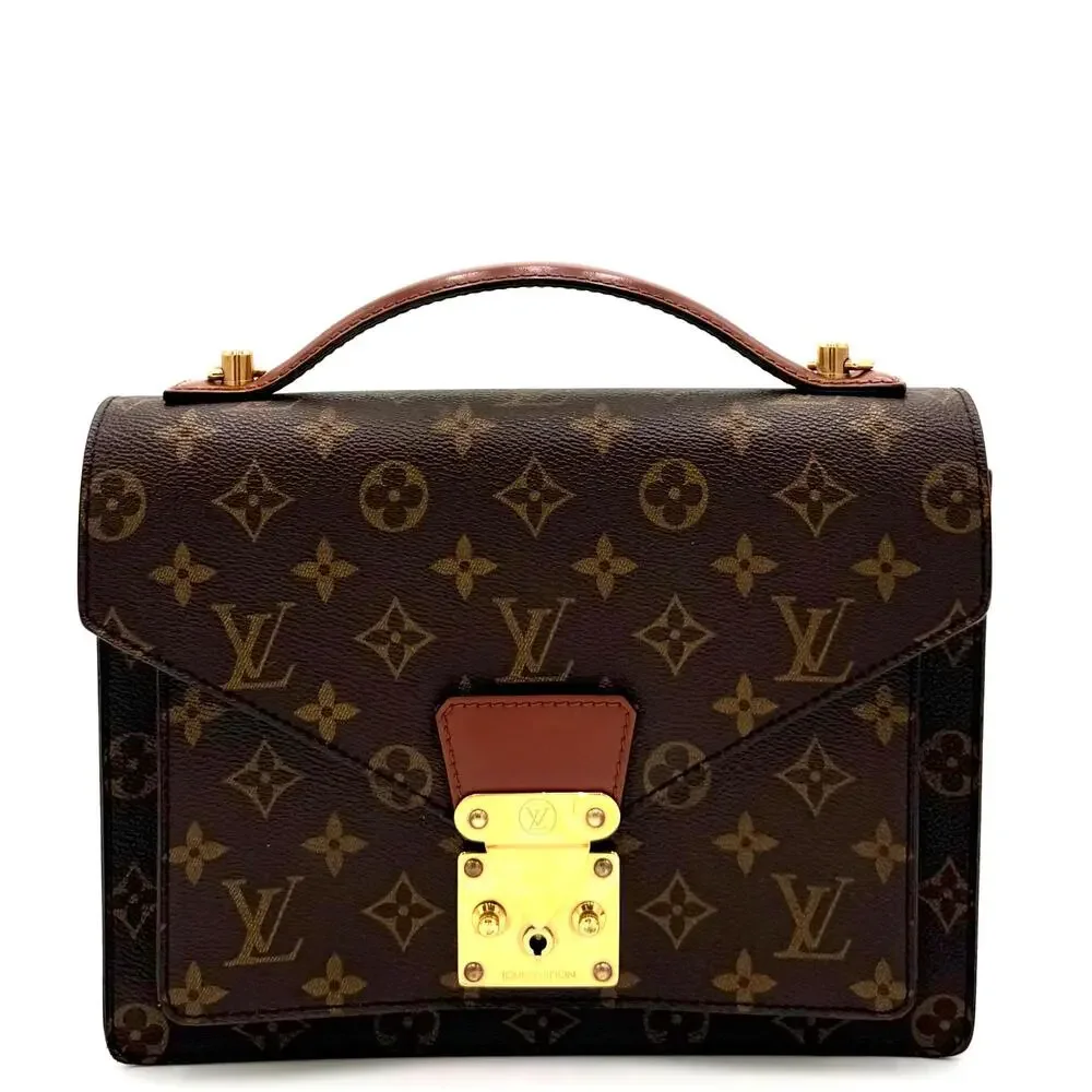 Vintage Monogram Canvas Monceau 26 Crossbody Bag